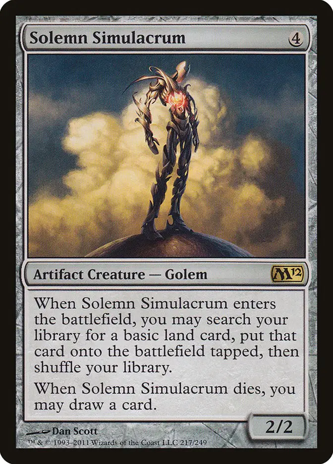 Solemn Simulacrum (Magic 2012)