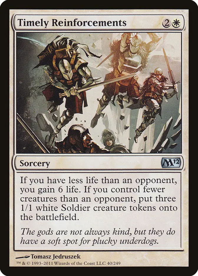 Timely Reinforcements (Magic 2012)