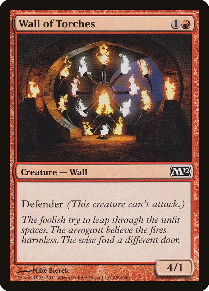 Wall of Torches (Magic 2012)
