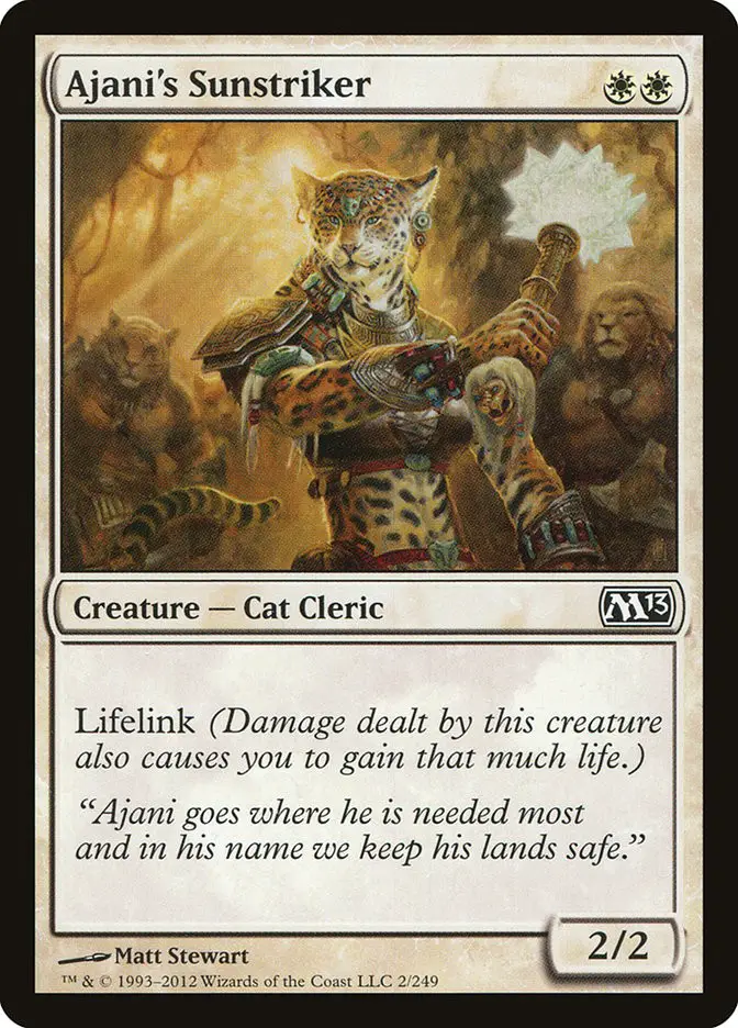 Ajani s Sunstriker (Magic 2013)
