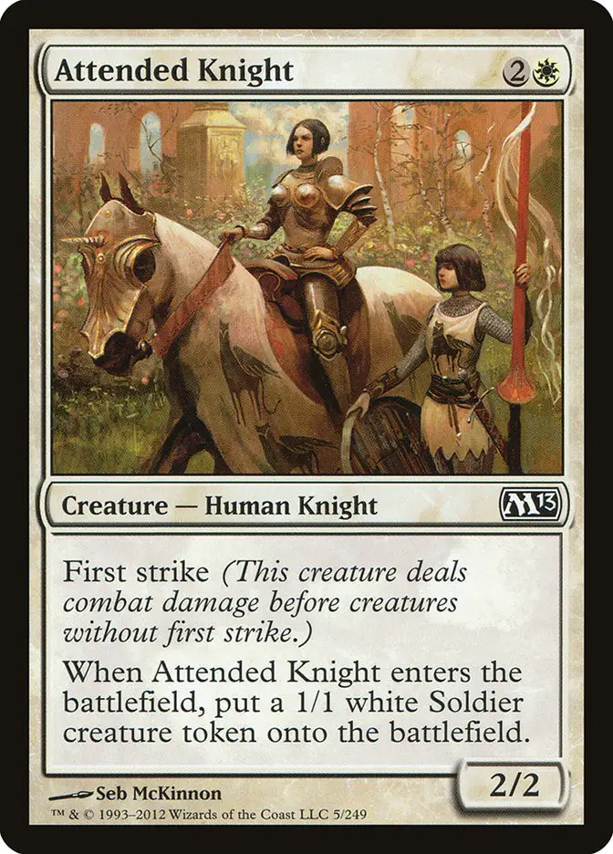 Attended Knight (Magic 2013)