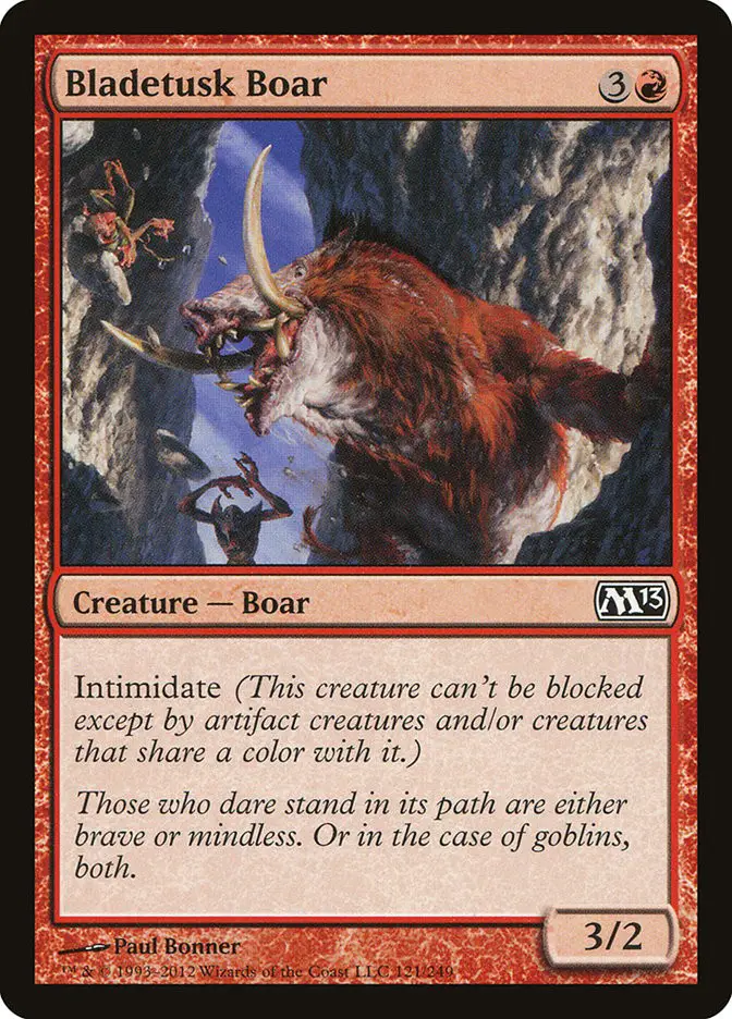 Bladetusk Boar (Magic 2013)