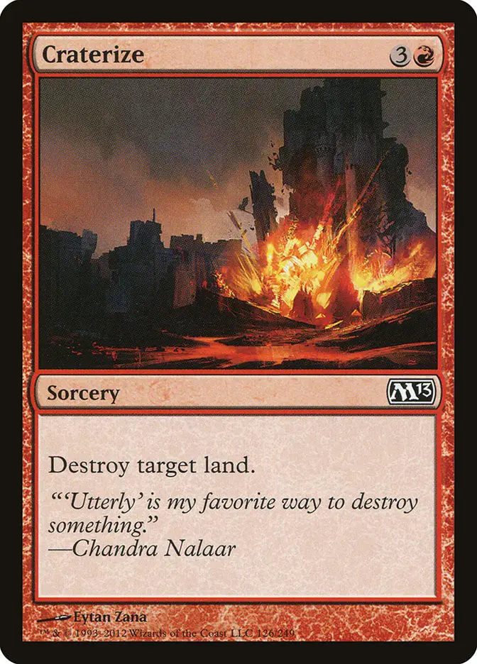 Craterize (Magic 2013)