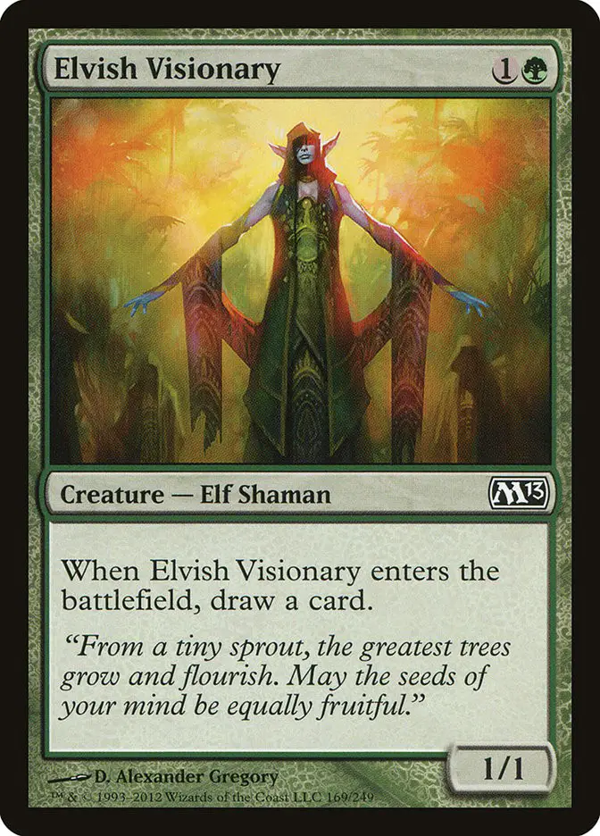 Elvish Visionary (Magic 2013)