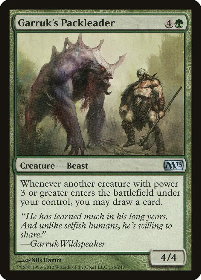 Garruk s Packleader (Magic 2013)