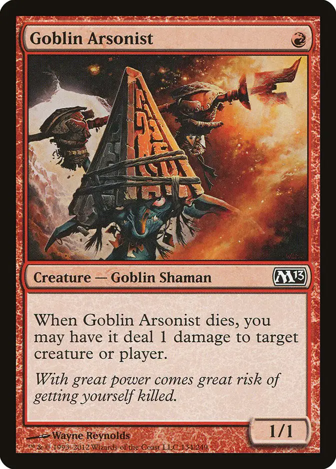 Goblin Arsonist (Magic 2013)
