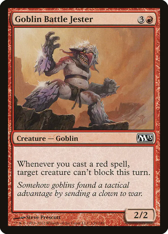 Goblin Battle Jester (Magic 2013)