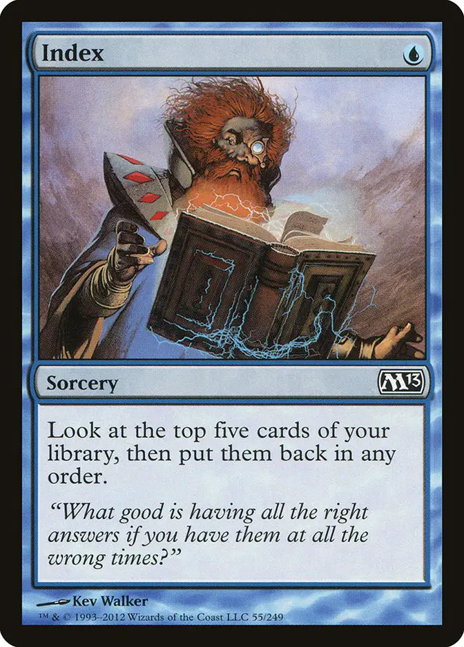 Index (Magic 2013)