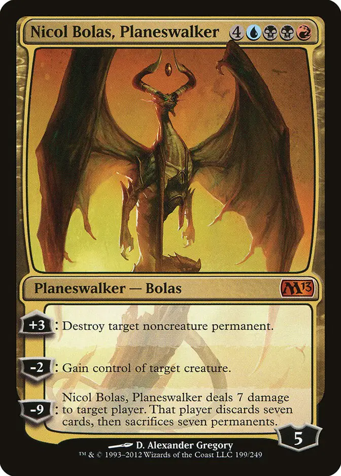 Nicol Bolas  Planeswalker (Magic 2013)
