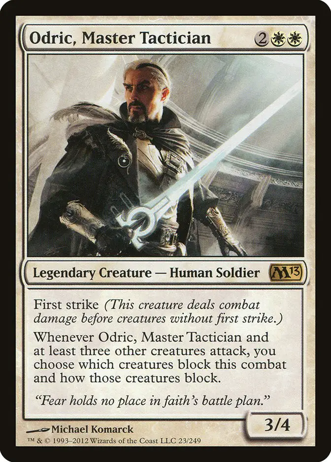 Odric  Master Tactician (Magic 2013)
