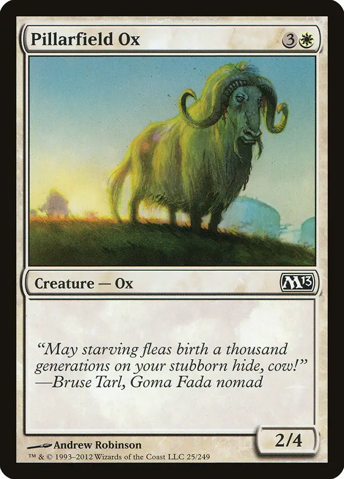 Pillarfield Ox (Magic 2013)