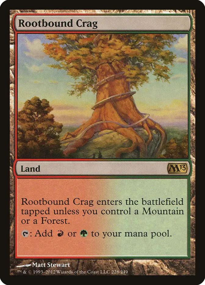 Rootbound Crag (Magic 2013)