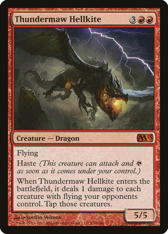 Thundermaw Hellkite (Magic 2013)