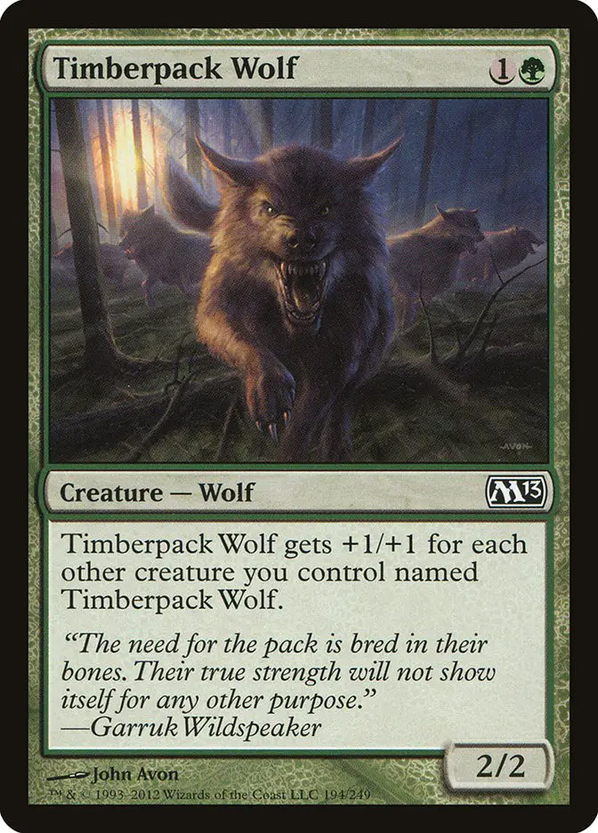 Timberpack Wolf (Magic 2013)