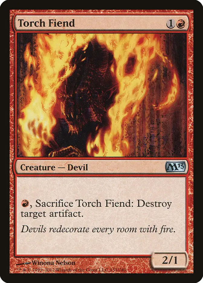 Torch Fiend (Magic 2013)
