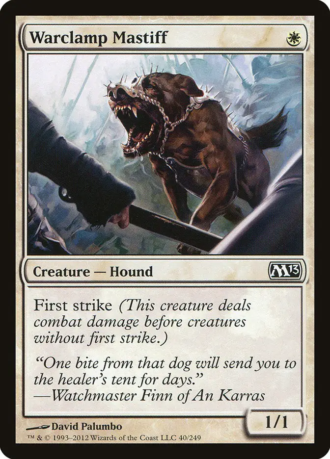 Warclamp Mastiff (Magic 2013)