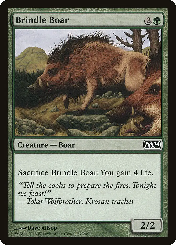 Brindle Boar (Magic 2014)