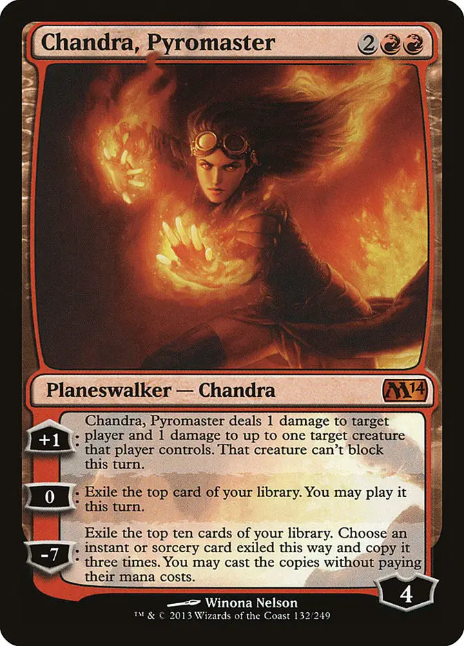 Chandra  Pyromaster (Magic 2014)