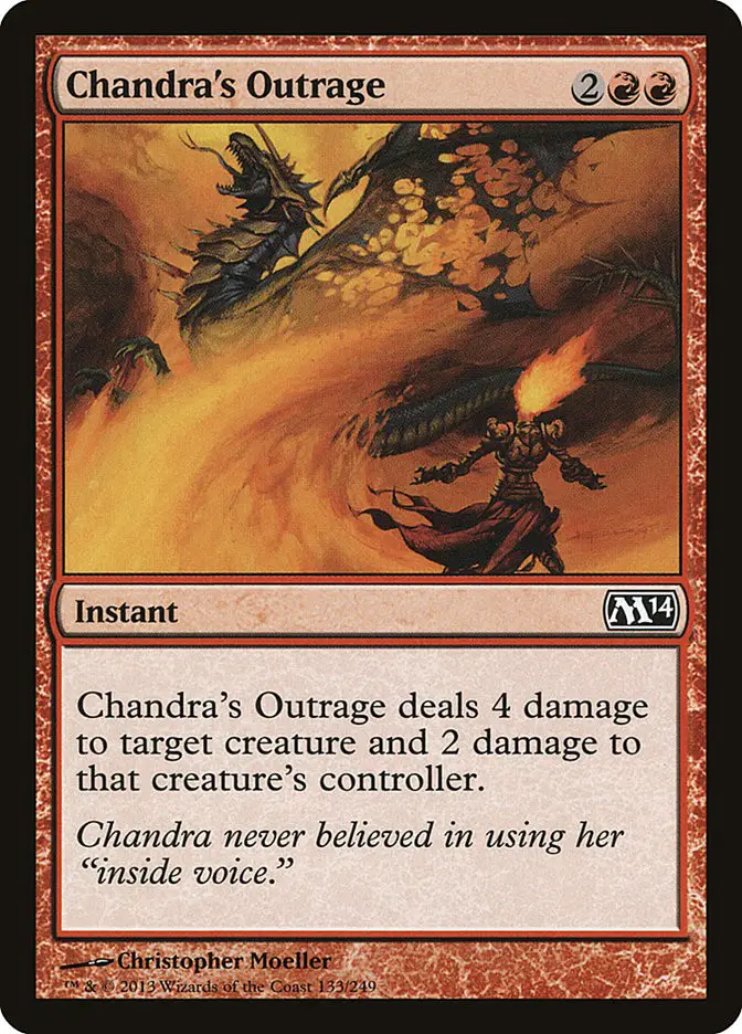 Chandra s Outrage (Magic 2014)