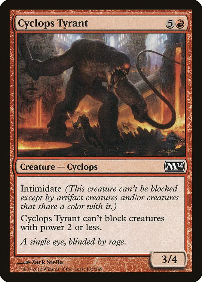 Cyclops Tyrant (Magic 2014)