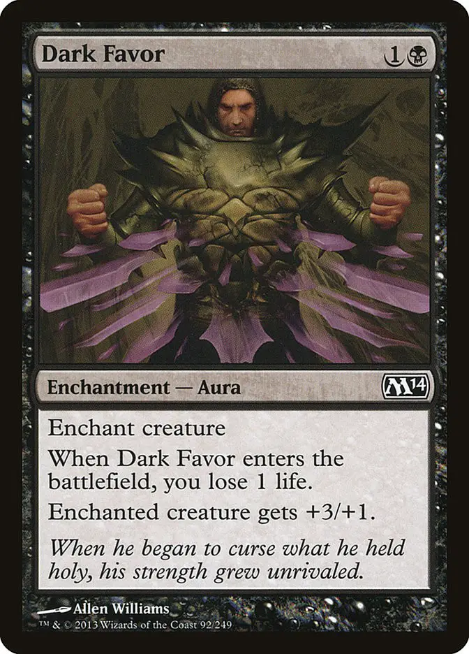 Dark Favor (Magic 2014)