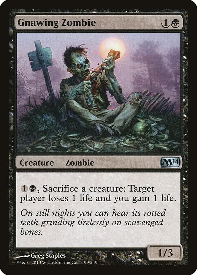 Gnawing Zombie (Magic 2014)