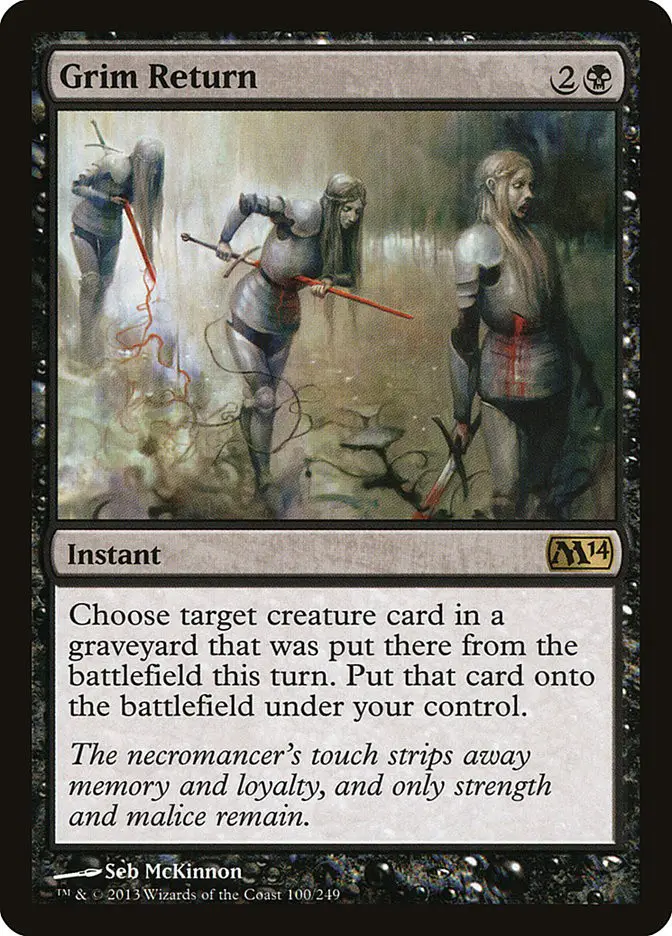 Grim Return (Magic 2014)