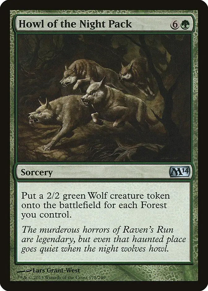 Howl of the Night Pack (Magic 2014)