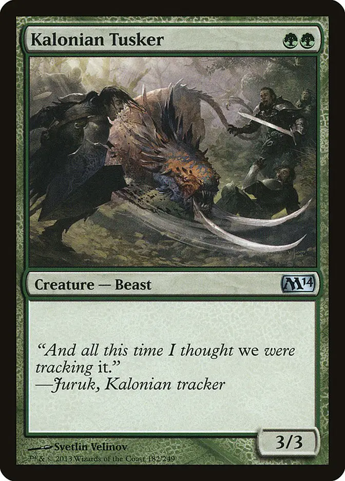 Kalonian Tusker (Magic 2014)