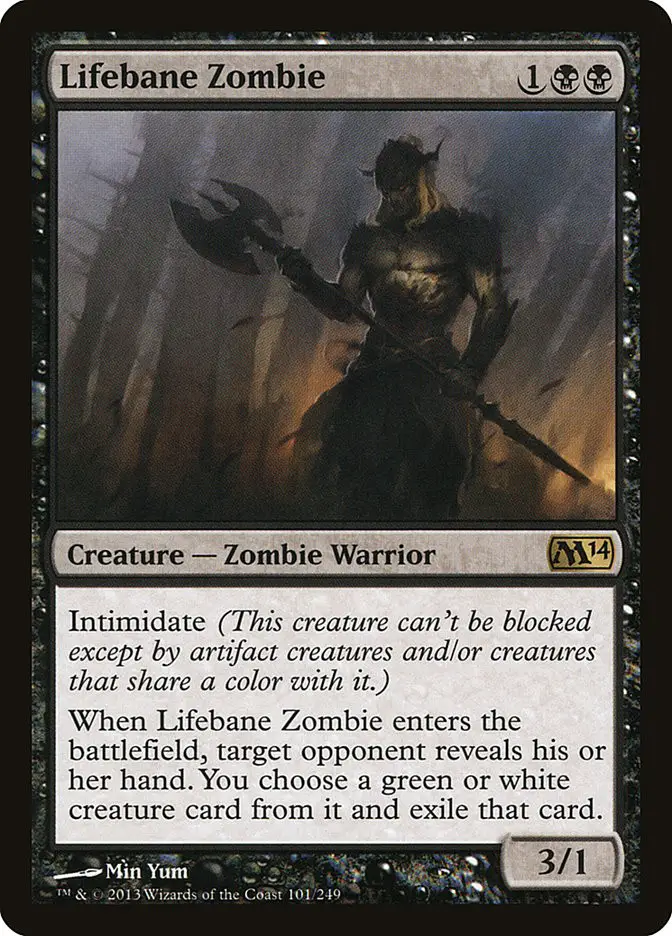 Lifebane Zombie (Magic 2014)
