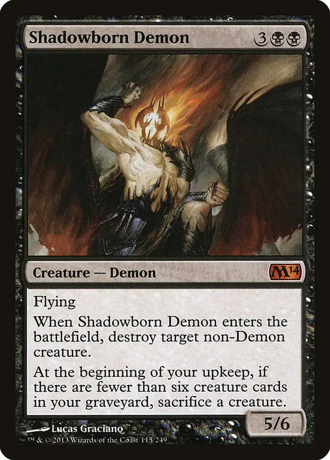 Shadowborn Demon (Magic 2014)