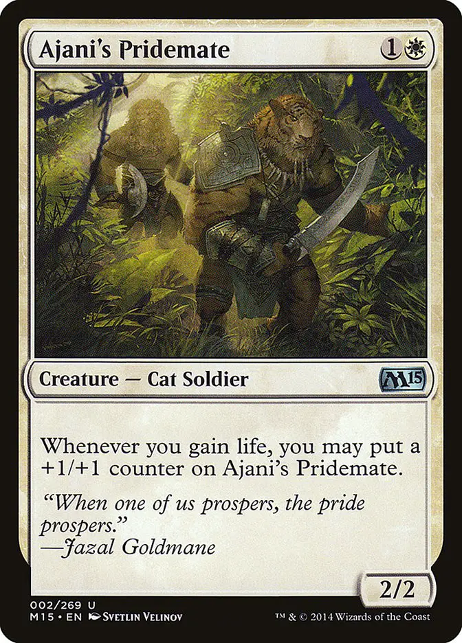 Ajani s Pridemate (Magic 2015)