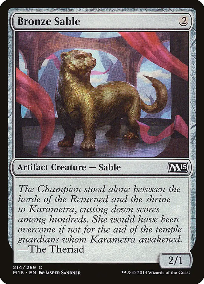 Bronze Sable (Magic 2015)