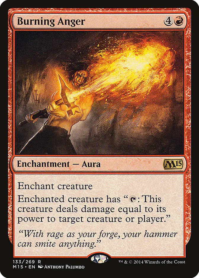 Burning Anger (Magic 2015)