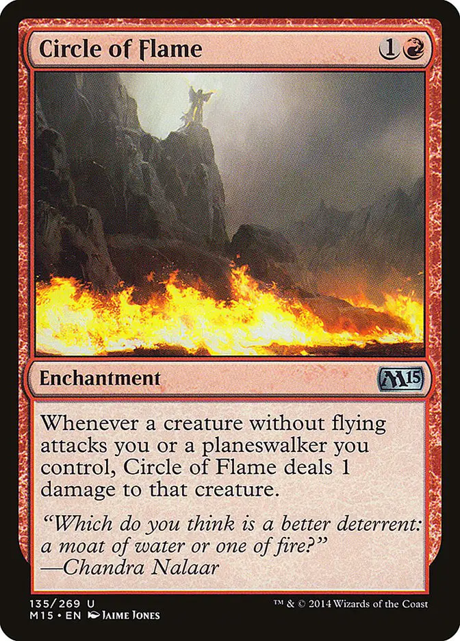 Circle of Flame (Magic 2015)