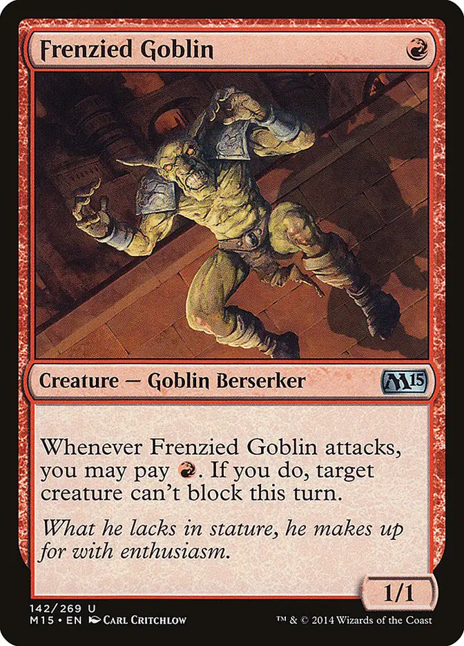 Frenzied Goblin (Magic 2015)