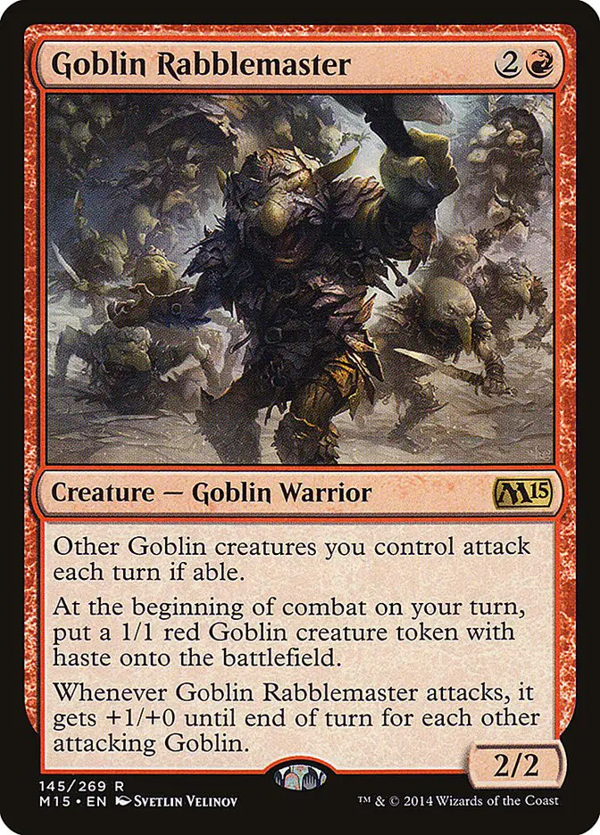 Goblin Rabblemaster (Magic 2015)