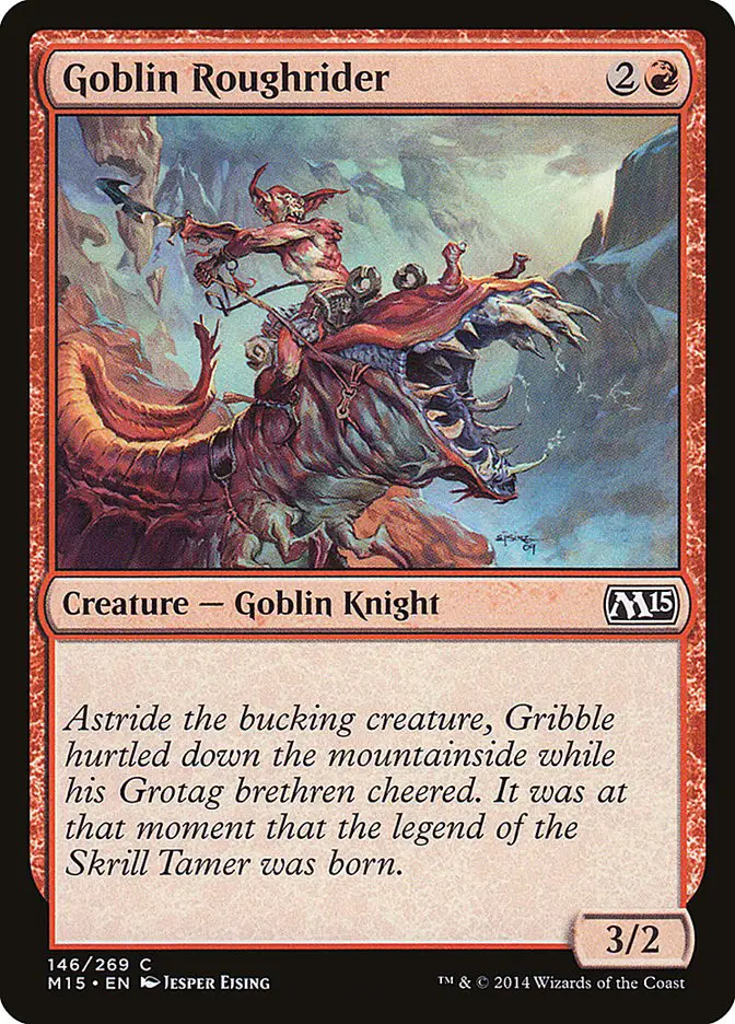 Goblin Roughrider (Magic 2015)