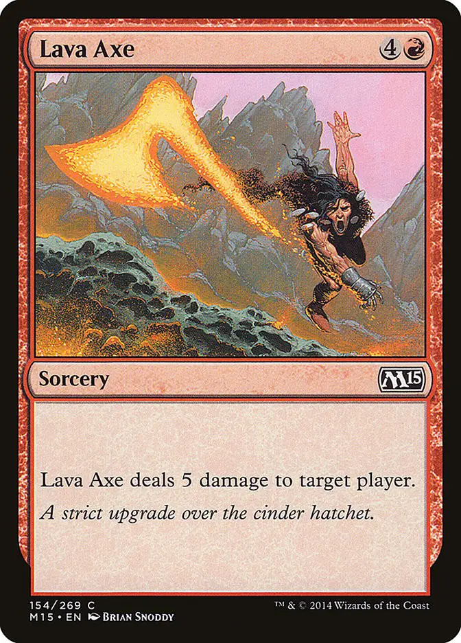 Lava Axe (Magic 2015)