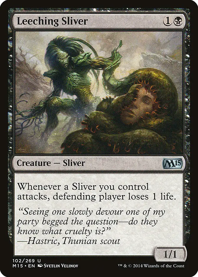 Leeching Sliver (Magic 2015)