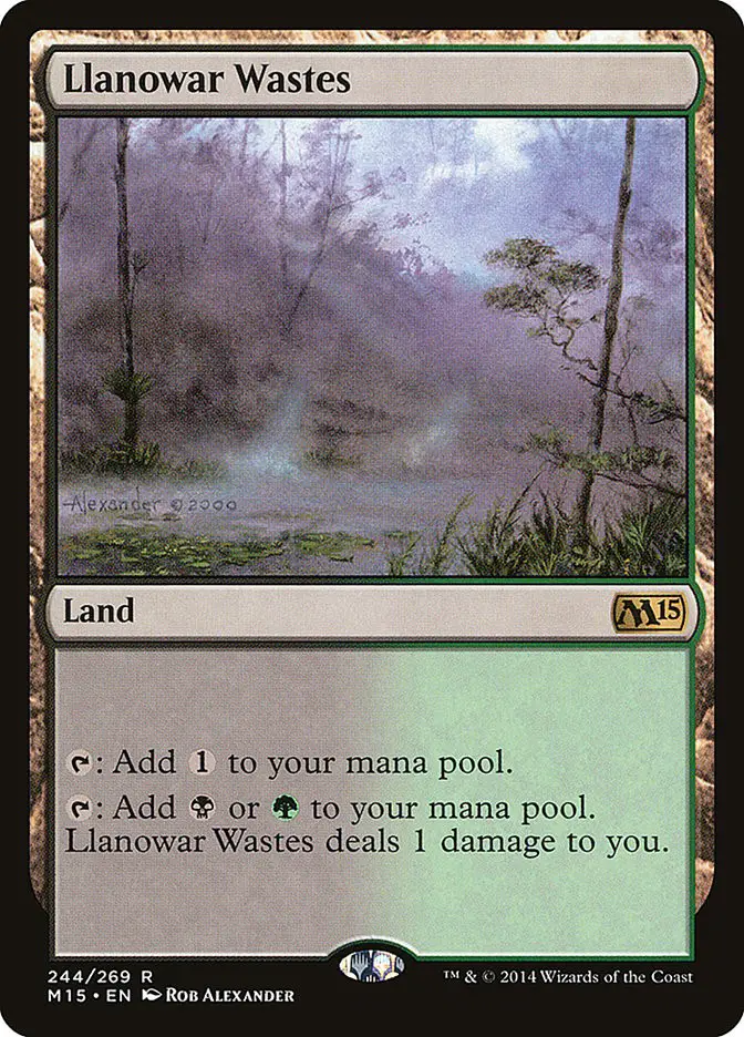 Llanowar Wastes (Magic 2015)
