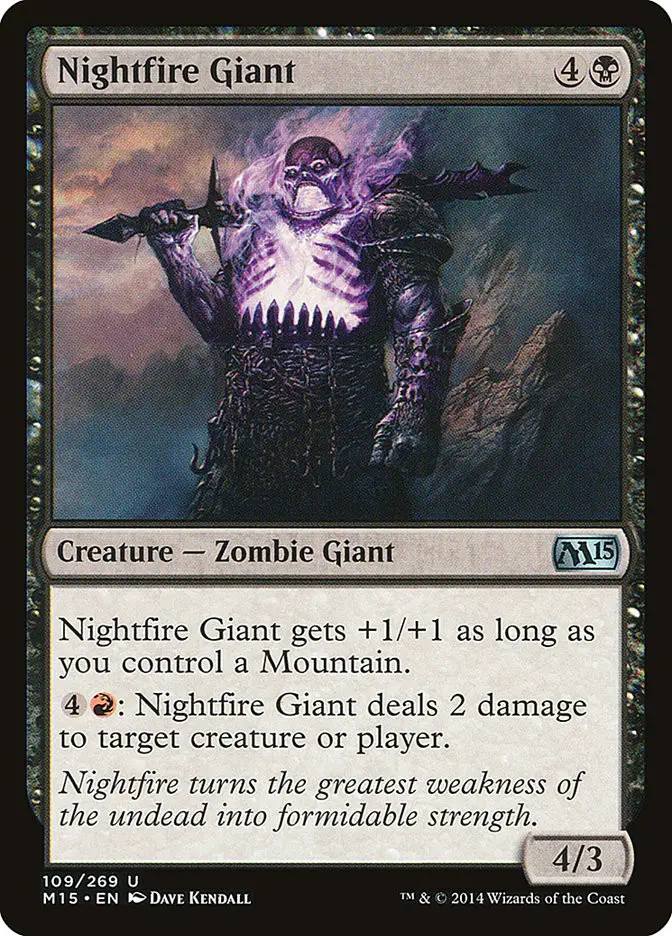 Nightfire Giant (Magic 2015)
