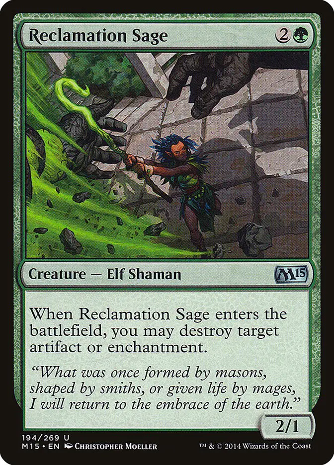 Reclamation Sage (Magic 2015)