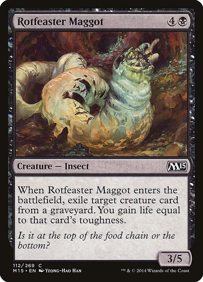 Rotfeaster Maggot (Magic 2015)