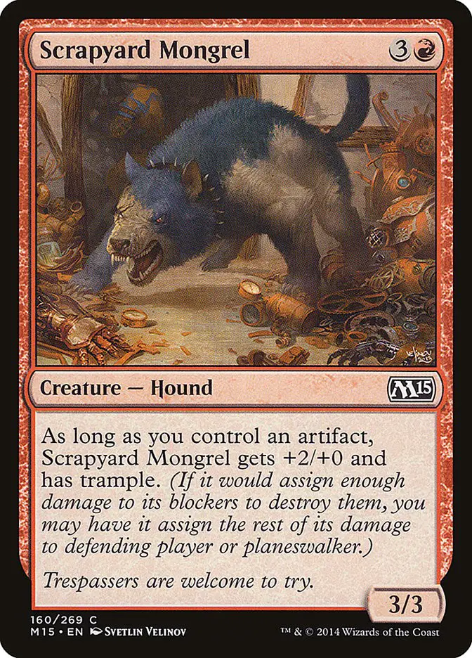 Scrapyard Mongrel (Magic 2015)