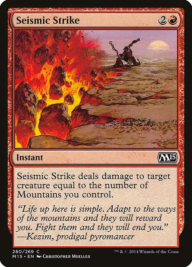 Seismic Strike (Magic 2015)