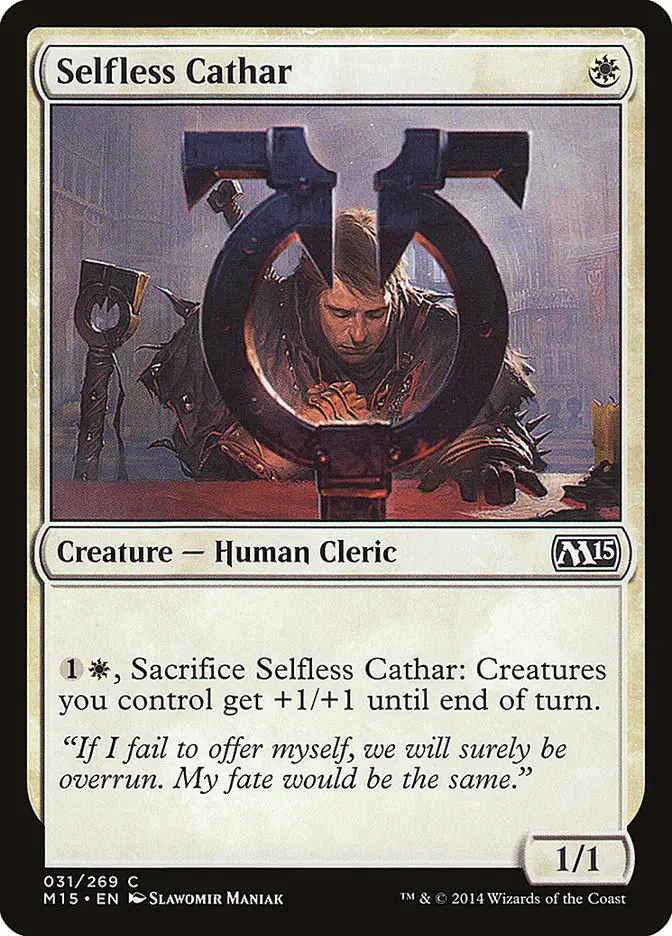 Selfless Cathar (Magic 2015)