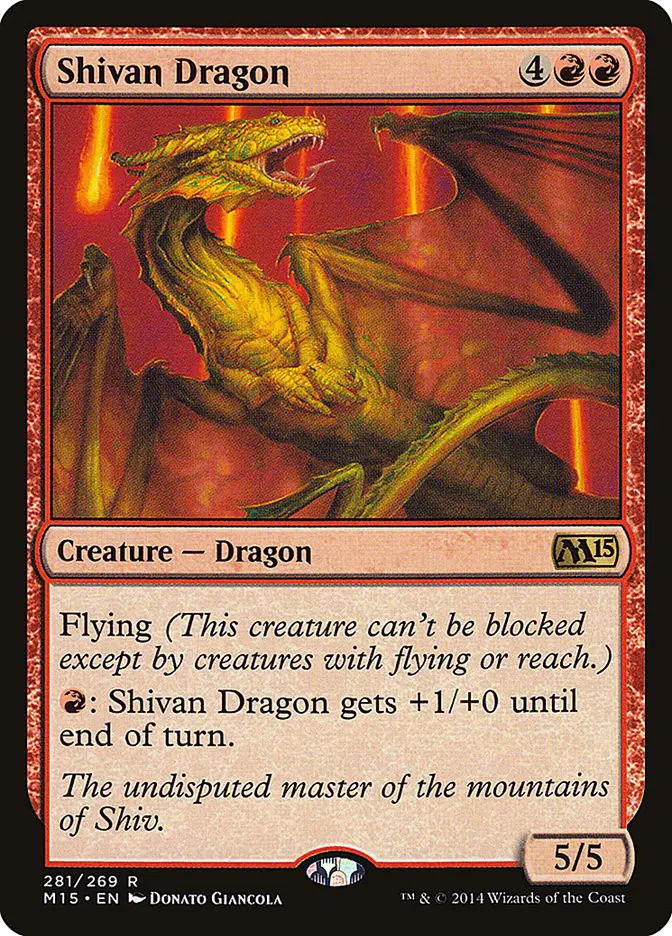 Shivan Dragon (Magic 2015)