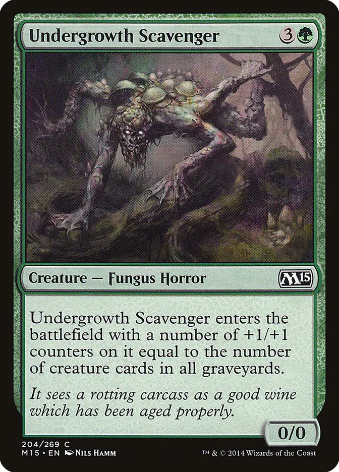 Undergrowth Scavenger (Magic 2015)