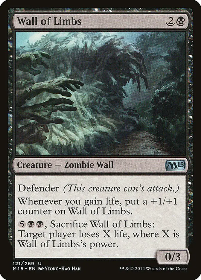 Wall of Limbs (Magic 2015)